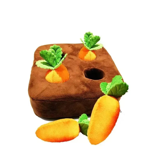 Snuffle Mat Dog Plush Toy for Carrot Field Nose Work Game Interesting Products Care Dogs Nose Training Pet Products Dog Stuff